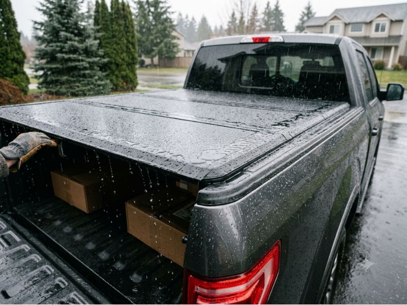 Are Tri Fold Tonneau Covers Waterproof