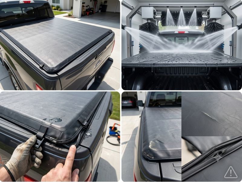 Can Soft Tonneau Covers Go Through a Carwash